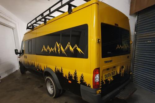 Transit Camper Window Tints