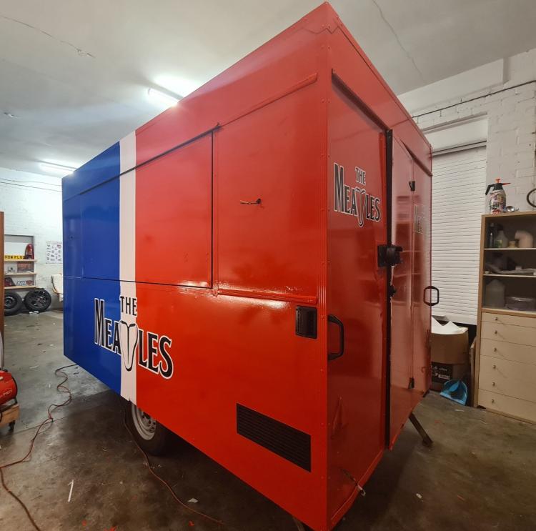 Meatles Trailer Wrap